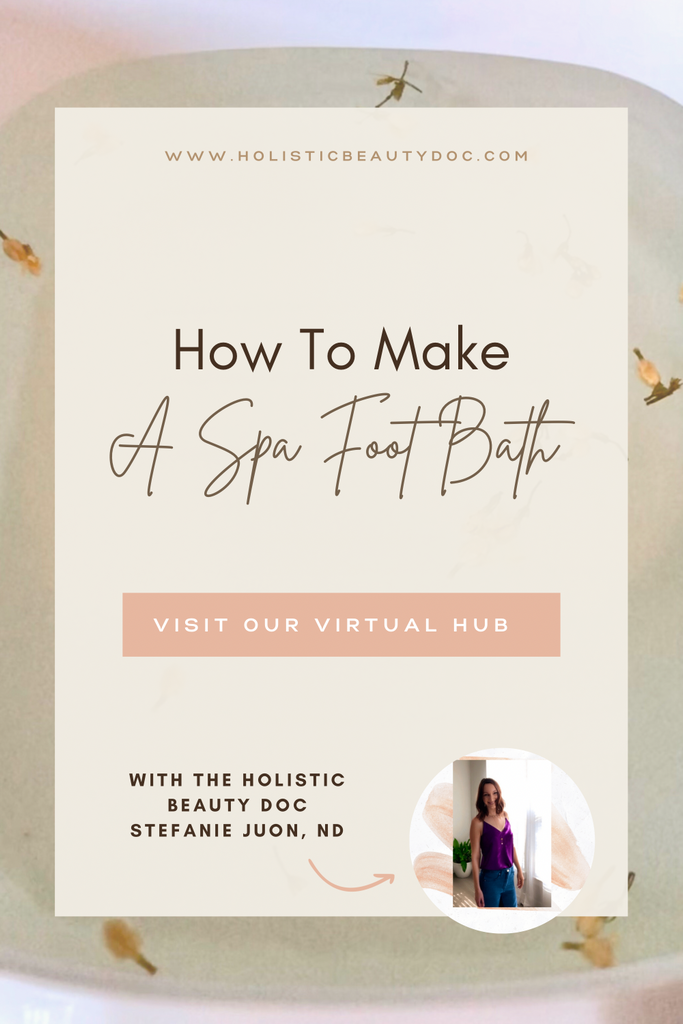 How To Make A Luxurious Spa Foot Bath At Home!