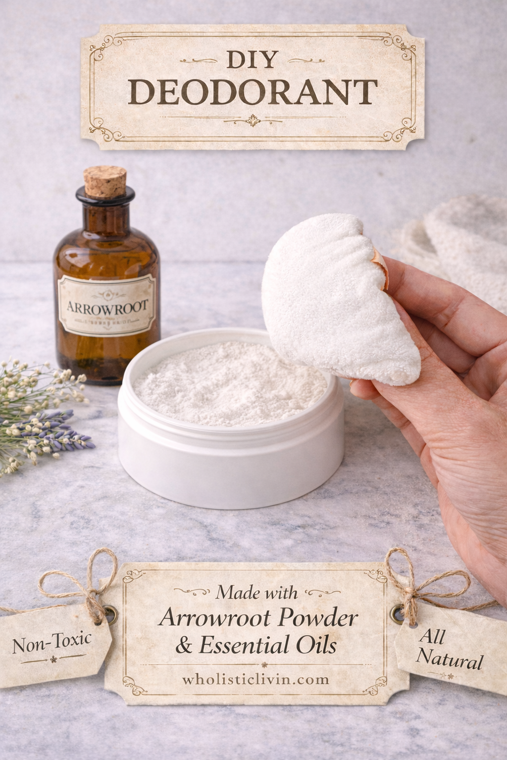 From Stefanie’s Skincare Lab: DIY Non-Toxic Deodorant That Actually Works